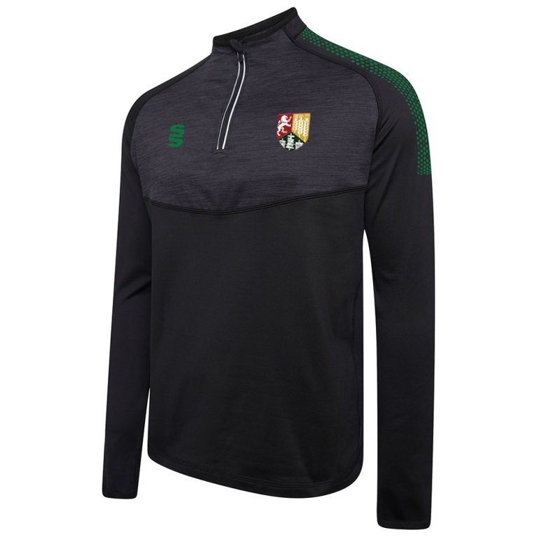 Staff Kit - 1/4 Zip Dual Performance Top :  Black