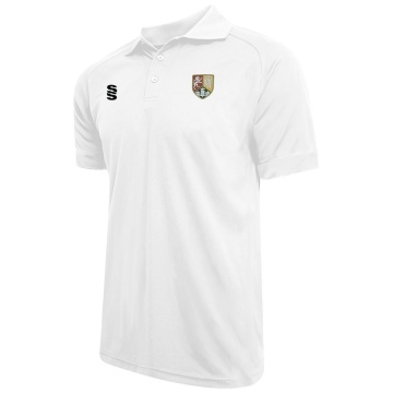Staff Kit - Women's Dual Solid Colour Polo : White