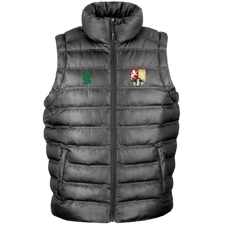 Padded Gilet : Black