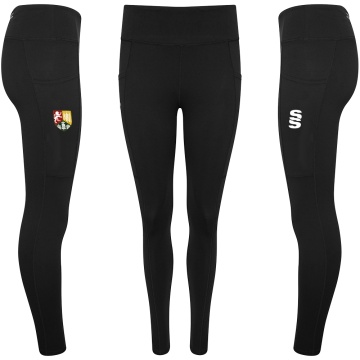 Performance Full Length Leggings : Black